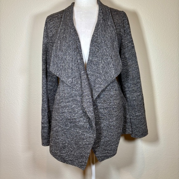 Eileen Fisher Sweaters - Eileen Fisher Charcoal Gray Knit Cardigan Size Medium
